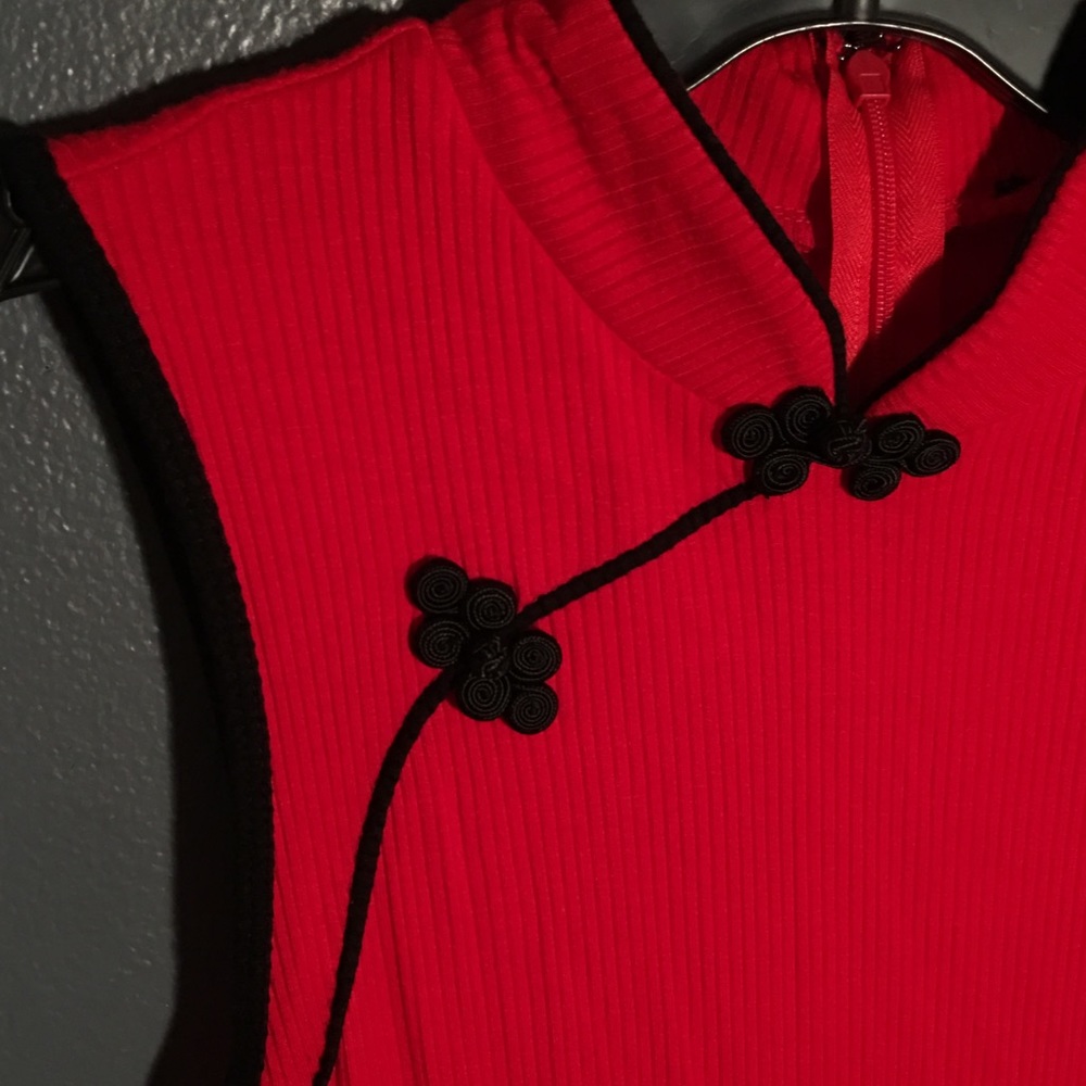 ❗️Red Geisha Bodysuit from Forever 21